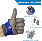 Stainless Steel Wire Mesh Hand Gloves - Image 3