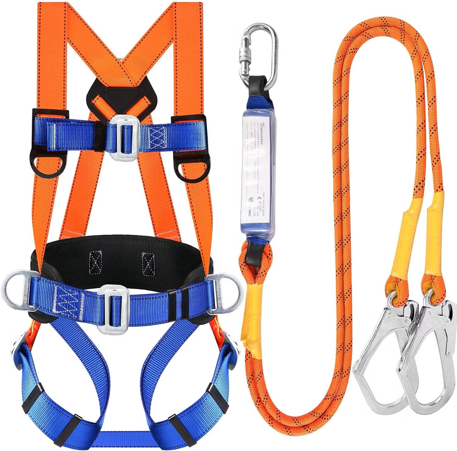 Full-Body-Safety-Harnesses-for-Protective-Construction Double Hook Safety Harness MKB697 - Image 1