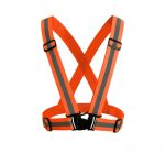Rubber Reflective Safety Vest - Image 2