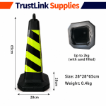 Verbex Heavy Duty Plastic Traffic Cone - Image 2