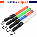 Traffic Control LED Flashing Light Plastic Warning Lights Hand Safety Baton