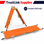 Double Folding Medical Stretcher - Image 2