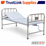SS/MS Hospital Patient Bed (3′ x 7′ Feet) - Image 2