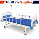 2 Cranks Manual Hospital Bed