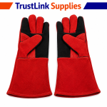 Leather Hand gloves MK9 - Image 2