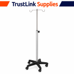 Adjustable IV Saline Stand For Hospitals