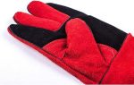 Leather Hand gloves MK9 - Image 4